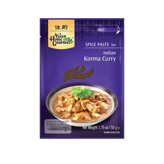 佳厨 印度库玛咖喱调料 50克 /Indisches Korma-Curry Würzpaste 50g AHG