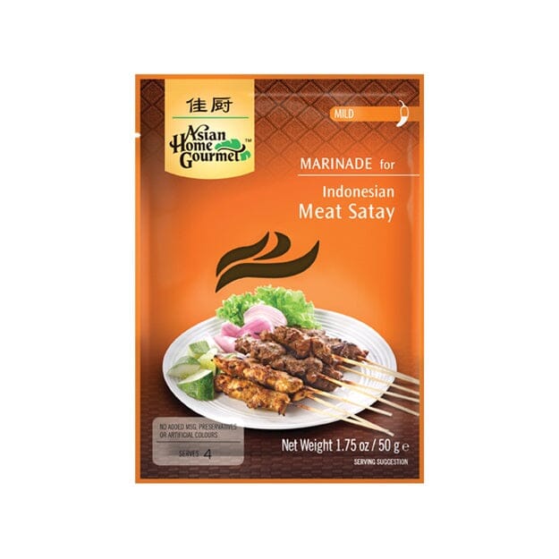 佳厨 印尼沙爹腌肉料 50克 /Indonesische Fleisch Satay Marinade 50g AHG