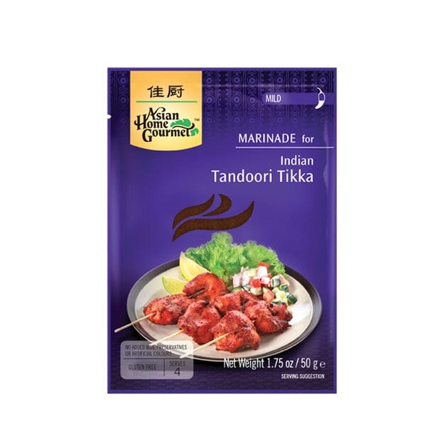 佳厨 印度烤肉串调料 50克 /Indisches Tandoori Tikka Marinade 50g AHG