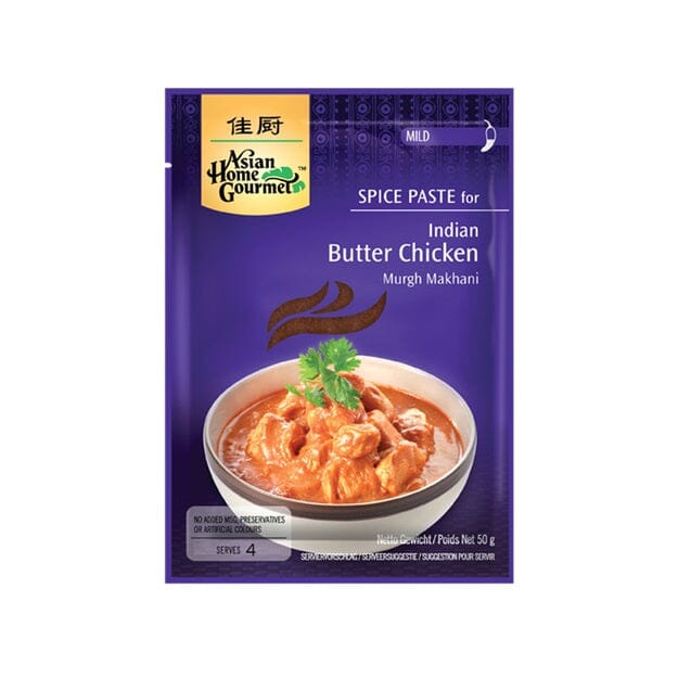 佳厨 印度风味 黄油鸡肉 调味酱 50克 /Indisches Butterhuhn Würzpaste 50g AHG