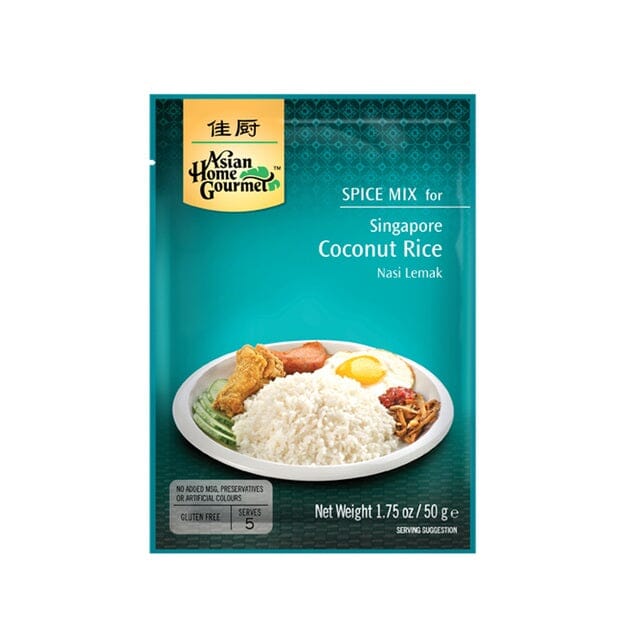 佳厨 新加坡风味 椰子饭 调味料 50克 /Singapur Kokosreis Würzmix 50g AHG