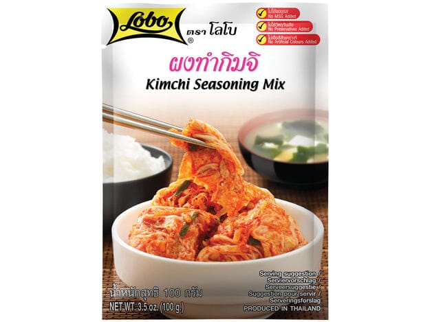 泰国 泡菜 预制混合调味酱 100克 / Würzpaste Kimchi Btl 100g LOBO