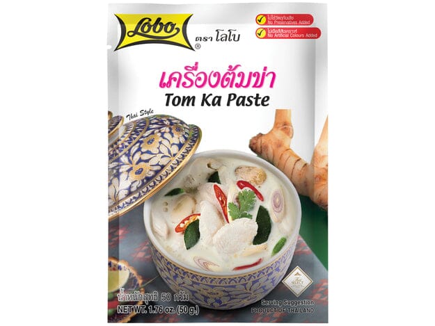 泰国 清真 汤姆卡调味酱 50克 / HALAL Suppenmix Tom Ka Btl 50g LOBO