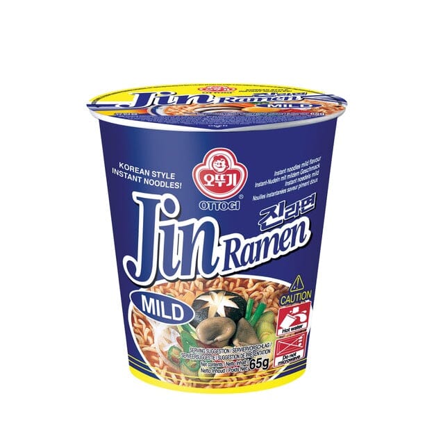 韩国 桶装金拉面 微辣 65克 / Ramen Jin Mild 65g OTTOGI