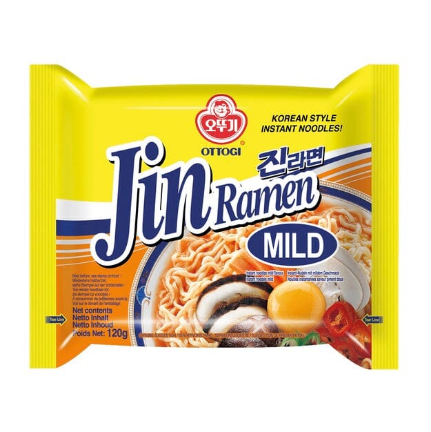 韩国 金拉面 微辣 120克 / Ramen Jin mild 120g OTTOGI