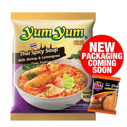 养养牌 泰式 鲜虾柠檬草辣汤面 100克 /TOM YUM INSTANT NUDELN 100G YUM YUM