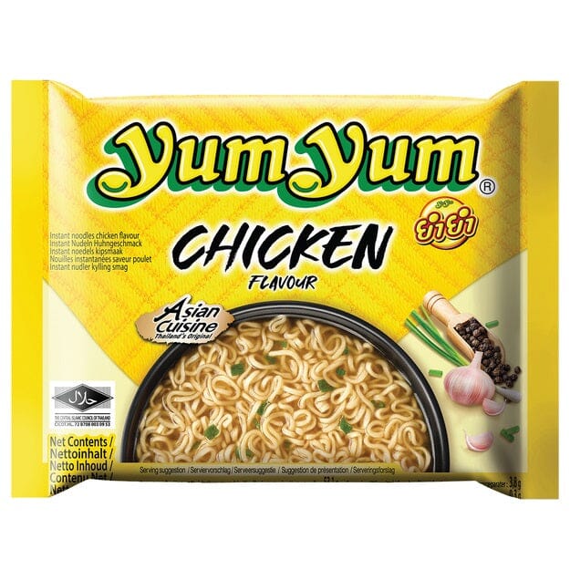 养养牌 鸡肉味方便面 60克 /Instant Nudeln Tom Yum Huhngeschmack 60g YUM YUM