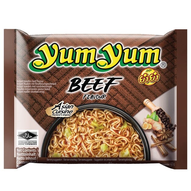 养养牌 牛肉味方便面 60克 /Instant Nudeln Rindgeschmack 60g YUM YUM