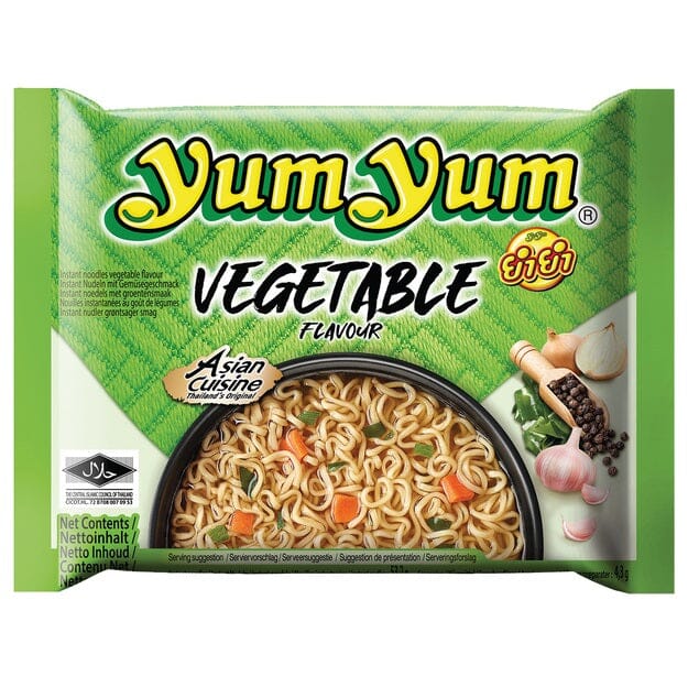 养养牌 蔬菜味方便面 60克 /Instant Nudeln Gemüsegeschmack 60g YUM YUM