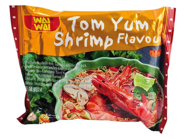 威威 冬阴功虾味 方便面 60克 /Instant Nudeln Tom Yum Garnelen 60g WAI WAI