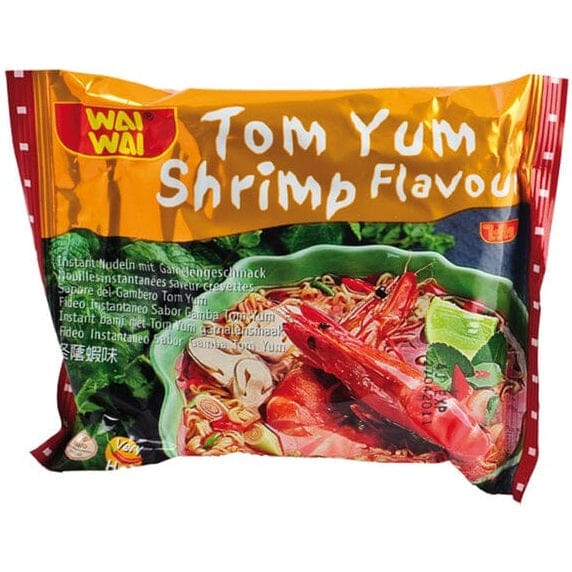 威威 冬阴功虾味 方便面 60克 /Instant Nudeln Tom Yum Garnelen 60g WAI WAI