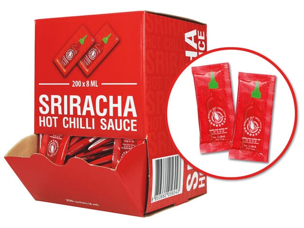 飞鹅商标 是拉差  辣椒酱 便携装8毫升/Sriracha Chilisauce 8ml FlyingGoose