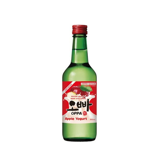 韩国烧酒 12度 苹果酸奶味 360毫升 /Getr. Soju Apfel Joghurt 12% FL 360ml OPPA