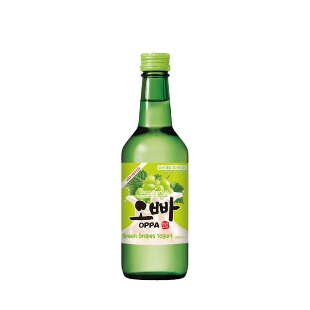 韩国烧酒 12度 葡萄酸奶味 360毫升 /Getr. Soju Trauben Joghurt 12% FL 360ml OPPA