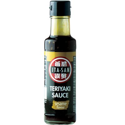 板前 照烧酱 芝麻味 150毫升 /Teriyaki Würzsauce mit Sesamgeschmack 150ml ITA-SAN