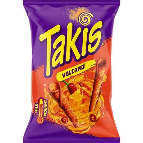 塔基斯 玉米薯片 奶酪味 100克 /TAKIS  Maissnack Käse Queso Volcano 100g