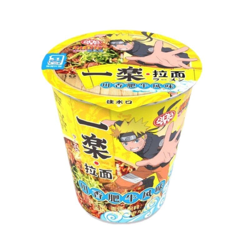 一乐拉面 川香肥牛风味 65克 /Ramen Sichuan scharf Rindfleischgeschmack 65g YiLeRamen