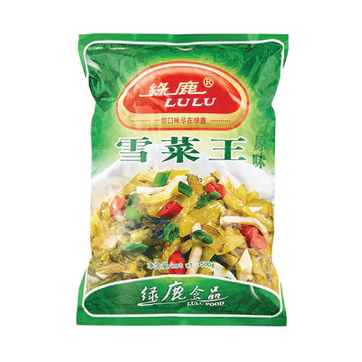 绿鹿 雪菜大王 500克 /Senfkohl (Eingelegt) 500g LULU