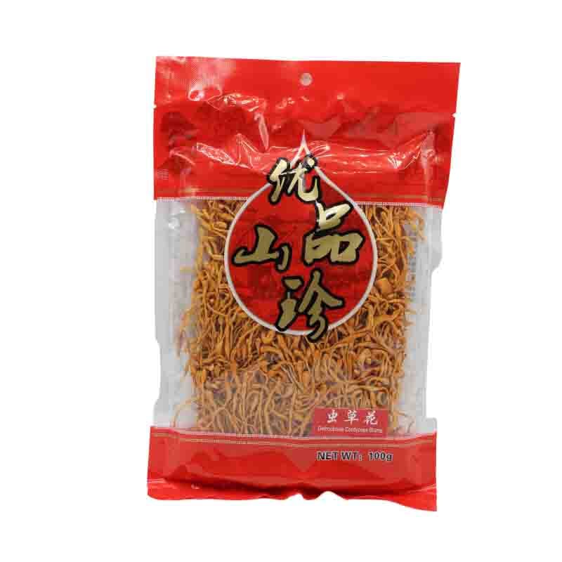 优耐特 虫草花 100克 / Getrocknet Puppenkernkeule Cordyceps Blume 100g