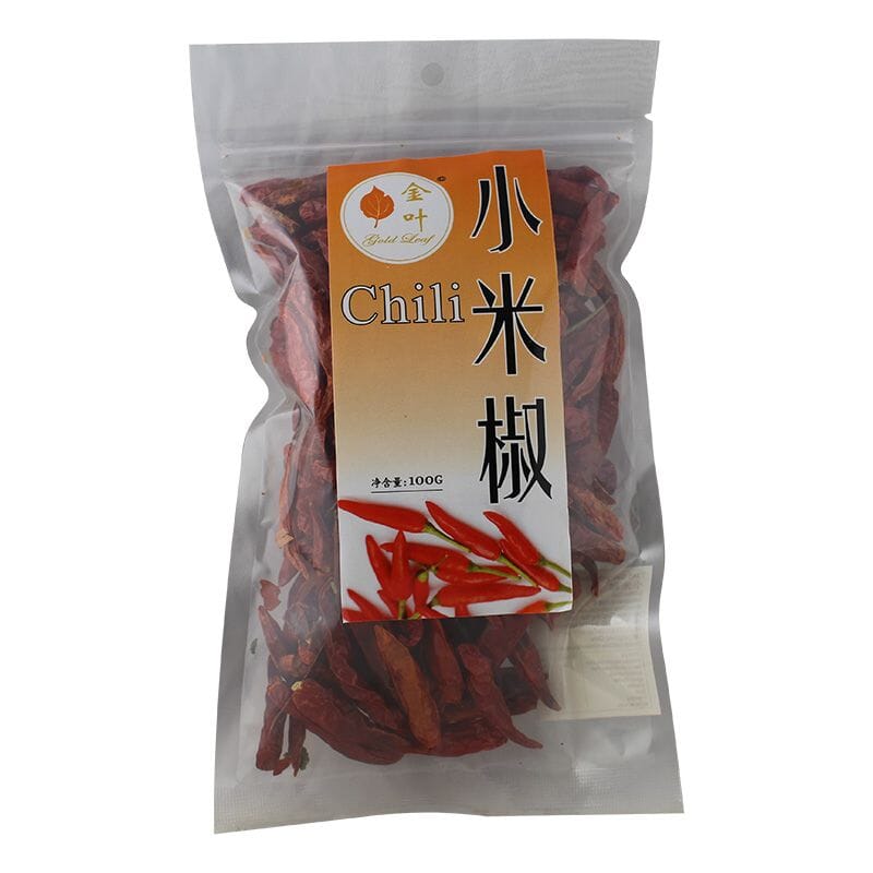 金叶 小米椒 100克 /Getrocknete Mini-Chili 100g Jinye