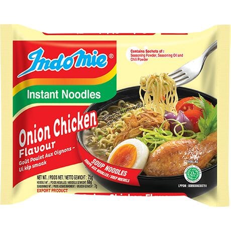 印尼 洋葱鸡肉味方便面 75克 / Instantnudeln Hühnchen und Zwiebeln 75g Indomie