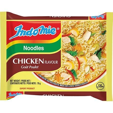 印尼 鸡肉味 捞面方便面 70克 /Instant Nudel Hühnchen Goût Poulet 70g Indomie