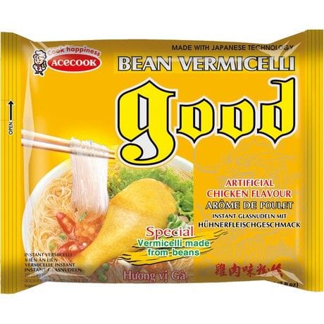 ACECOOK 鸡肉味方便粉丝 57克 /Instantbohnennudeln Hühnchen GD 57g ACECOOK