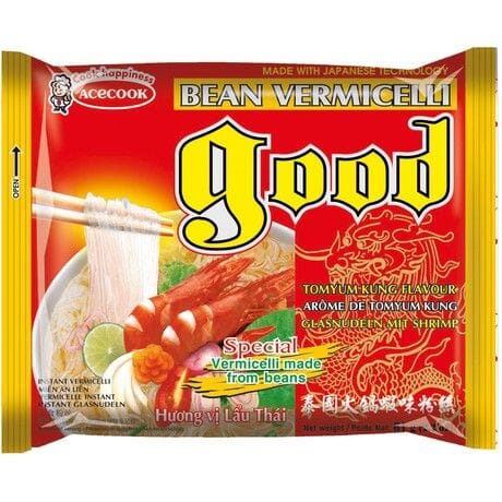 ACECOOK 泰国火锅虾味方便粉丝 70克 /Instantbohnennudeln Tom Yum GD 61g ACECOOK