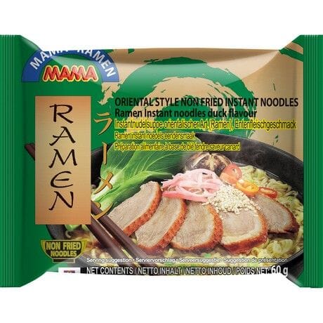 妈妈牌 东方风味方便面 鸭肉味拉面 60克 /Instantnudeln Ramen Ente Oriental Style 60g MAMA