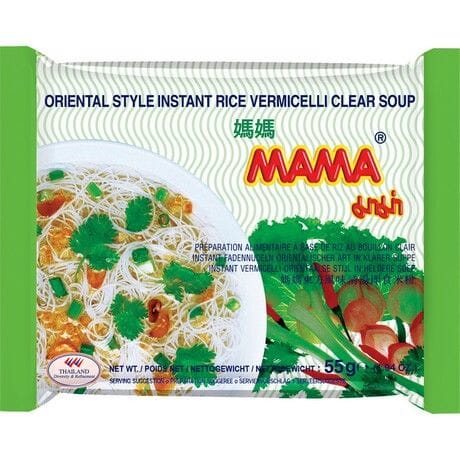 妈妈牌 东方风味方便米粉 清汤 55克 /Instantreisnudeln Klare Suppe Oriental Style 55g MAMA