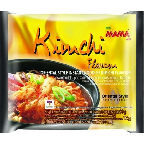 妈妈牌 东方风味方便面 泡菜味 90克 /Instantnudeln Kimchi Oriental Style 90g MAMA