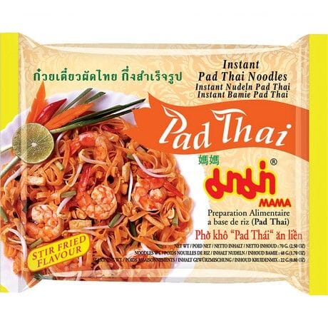 妈妈牌 东方风味方便米粉 泰式炒河粉 70克 /Instantreisnudeln Pad Thai Oriental Style 70g MAMA