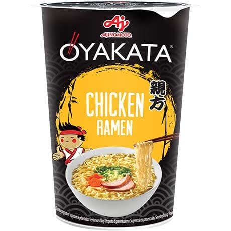 味之素 鸡肉味拉面 杯面 63克 /Instant Ramen Nudeln Hühnfleisch 63g OYAKATA