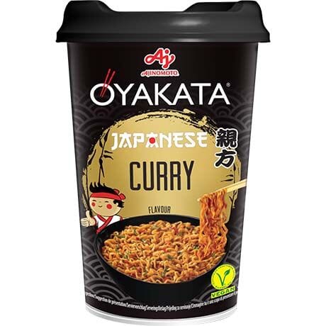 味之素 日式咖喱味炒面 93克 /Instant Nudeln Yakisoba Japanisches Curry 93g OYAKATA