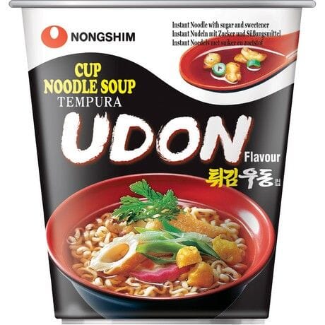 农心 乌冬面桶面 62克 /Instan-Cup-Nudeln Udon Big Bowl Nongshim 62g