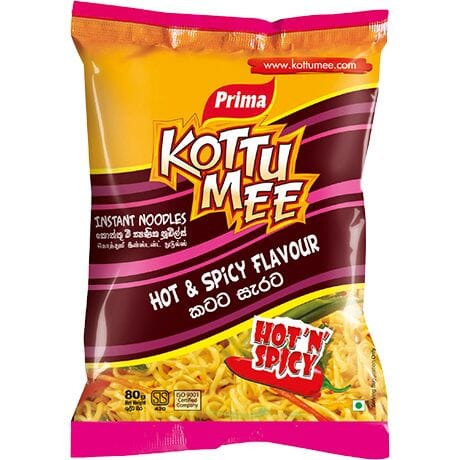 方便面 古都面 麻辣味 80克 /Kottu Mee Nudeln Scharf & Würzig 80g PRIMA