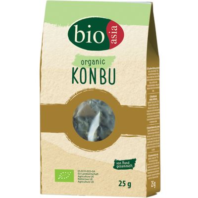 有机 昆布 25克 /Getrockneten Algen Bio Konbu 25g BIOASIA