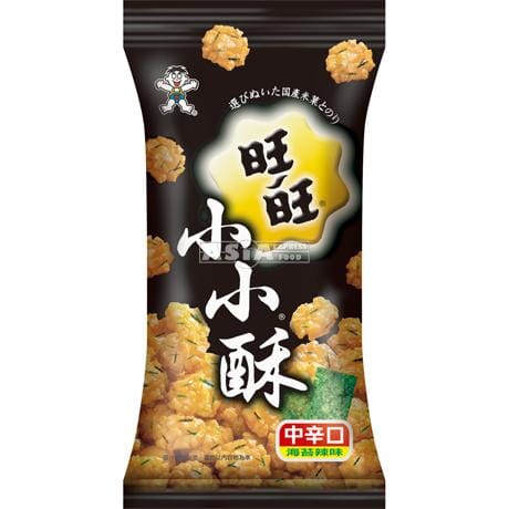 旺旺 小小酥 海苔味 60克/Mini-Reiskräcker Algen 60g WantWant