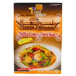 泰国 辣椒柠檬草酱 130克/Chili Zitronengras Sauce 130g THAI DELIGHT