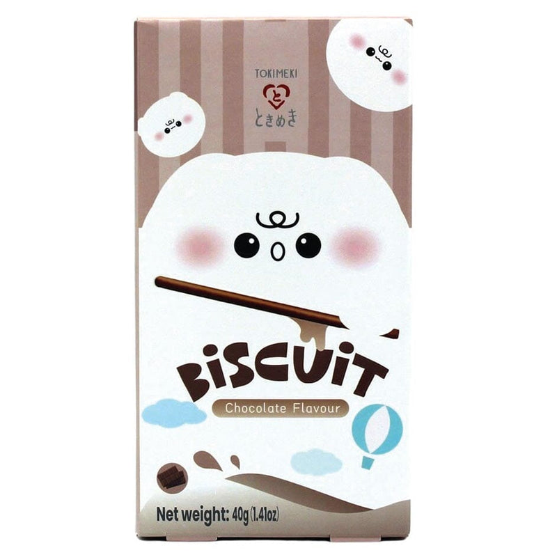 日式巧克力饼干棒 巧克力味 40克 /Biscuit Stick Schokoladengeschmack 40g Tokimeki