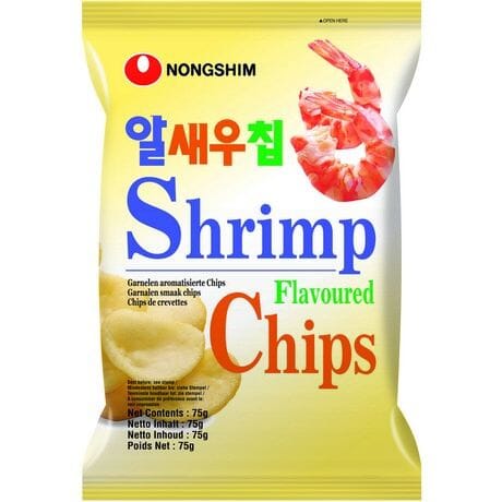 农心 韩国虾片 75克 /Chips mit Garnelen Geschmack 75g NONGSHIM