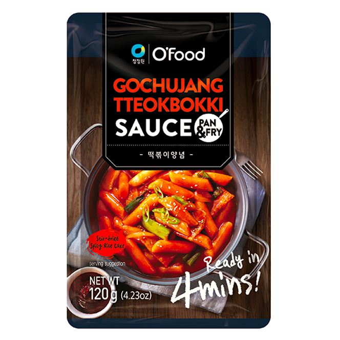 清净园 韩国炒年糕炸酱 120克 / Reiskuchen Tteokbokki Sauce 120g O&