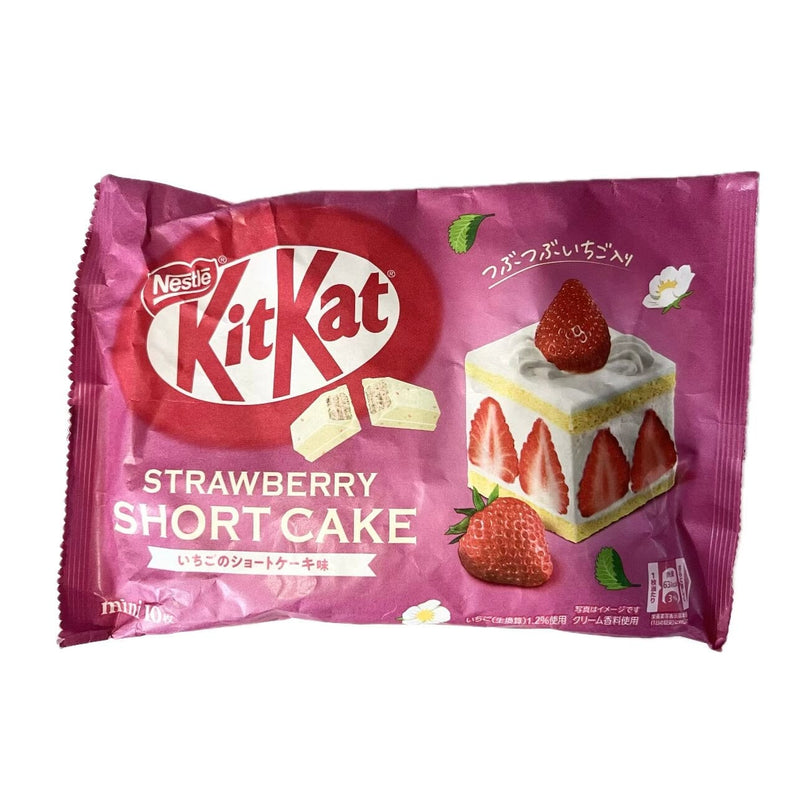 雀巢奇巧 草莓蛋糕味 威化夹心饼干 116克 /KitKat Erdbeerkuchen Geschmack 116g NESTLE