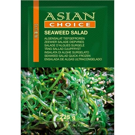 冰冻-Tiefgefroren! 亚洲精选 日式海藻沙拉 225克 /Wakame Algensalat 225g Asien Choice