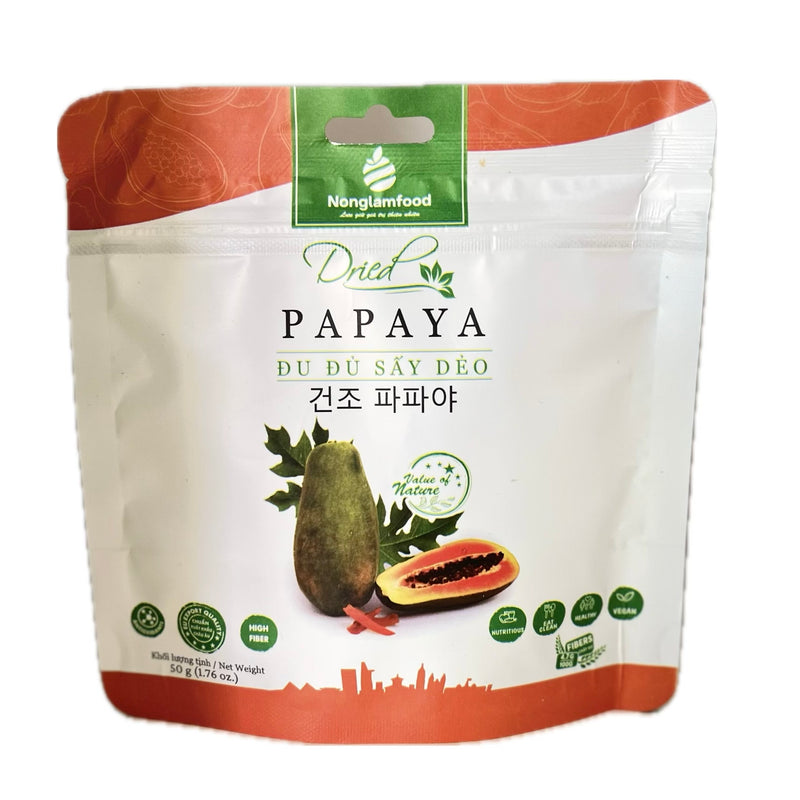软木瓜干 50克/Weich getrocknete Papaya 50g NLF