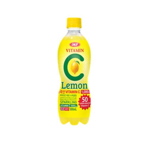 OKF 柠檬味汽水 500毫升 / Vitamin C Limonadengetränk mit Zitronengeschmack  500ml OKF