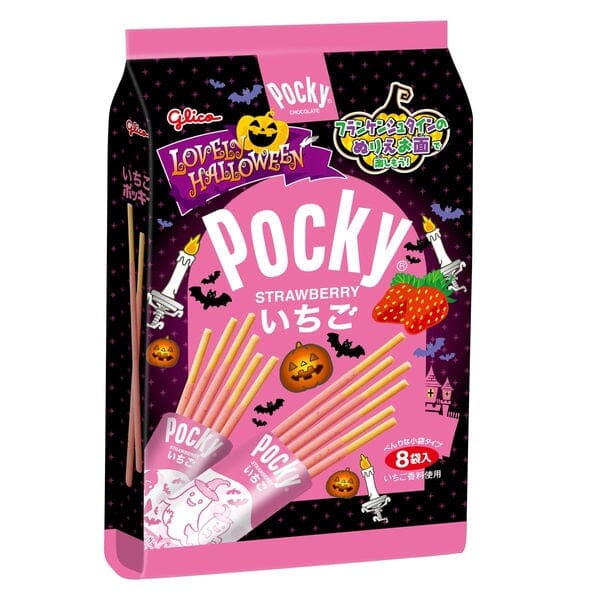 格力高百奇 草莓味 饼棒 8袋入 /Pocky KeksStick Erdbeergeschmack 8 Portion 93,6g Glico