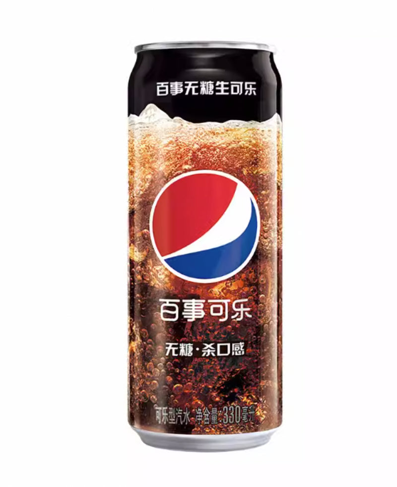 百事可乐 无糖生可乐 330毫升 /Pepsi Cola 0 Zucker 330ml