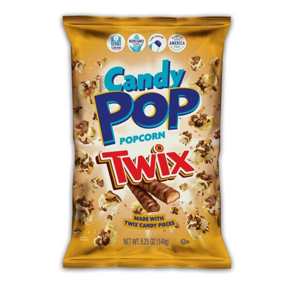 糖果爆米花 特趣 149克 /Süßigkeiten Pop Popcorn Twix 149g