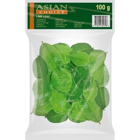 冰冻-Tiefgefroren! 亚洲精选 柠檬叶 100克 /Limonenblätter 100g Asian Choice